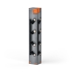 LED SPOT OCTAGON 4X3.4W 927 GU10 BKLEDV