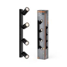 LED SPOT OCTAGON 4X3.4W 927 GU10BK OSRAM
