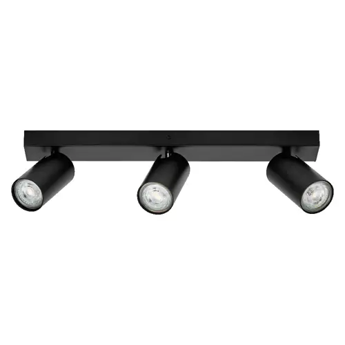 LED Spot Octagon Black 3x3.4W 927 DIM