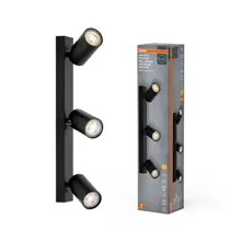 LED Spot Octagon Black 3x3.4W 927 DIM