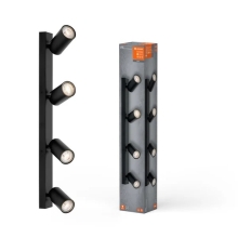 LED SPOT OCTAGON PL4X3.4W927GU10BK OSRAM