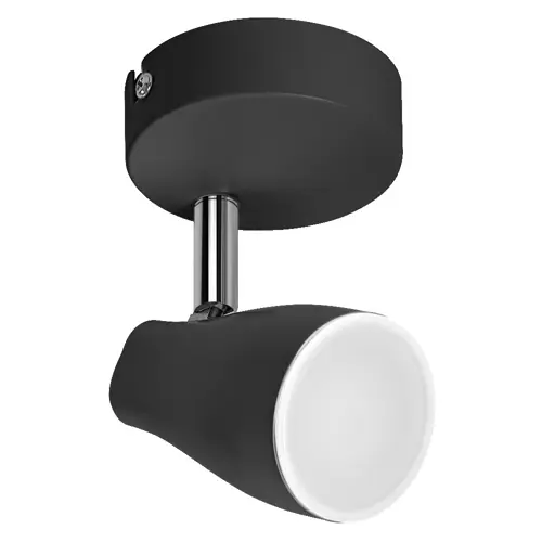 LED Spot Pear Black 1 x 4.3W 2700K GU10
