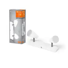 LED Spot Pear White 2 x 4.3W 2700K GU10