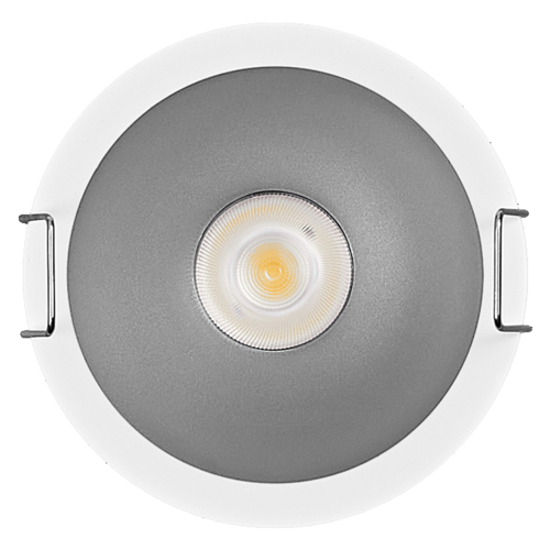 LED Spot Recess Twist Pro 70mm 5W 4000K White Silver