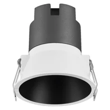 LED Spot Recess Twist Pro 93mm 10W 3000K White Black
