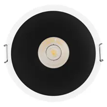 LED Spot Recess Twist Pro 93mm 10W 4000K White Black