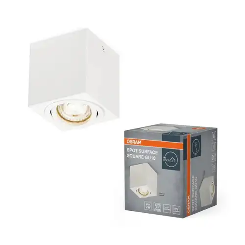 LED Spot Surface GU10 Square GU10 White