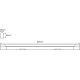 LED VALUE BATTEN 0.6M 10W/840      LEDV