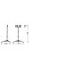 LED WORKLIGHT VAL 2X10W 865 TRIPOD LEDV