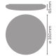 LEDVANCE accessory for ceiling. cover. SURFACE.C dia.350mm 3CCT