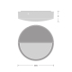 LEDVANCE BLKH RD EYELID 250 BK
