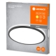 LEDVANCE ceiling light LED ORBIS.USBL 22W 1850lm/830/110° 30Y IP20 3DIM ; black