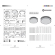 LEDVANCE ceiling light LED SURF.B.PFM 10.2W 800lm/830 IP65 50Y; white emergency.