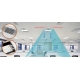 LEDVANCE ceiling light LED SURF.B.PFM 9.26W 800lm/830 IP65 50Y; white sens.