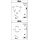 LEDVANCE ceiling light LED SURF.C.VAL 18W 1440lm/3CCT IP44 50Y ;