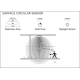 LEDVANCE ceiling light LED SURF.C.VAL 18W 1440lm/830 IP44 30Y; sens.