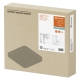 LEDVANCE ceiling light LED SURF.SQ.VAL 24W 2000lm/840 IP44 50Y; white sens.