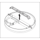 LEDVANCE ceiling light LED SURFACE.C 24W 1800lm/830 IP65 30Y ;diam.300mm IK10