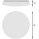 LEDVANCE CEILING ROUND 325 24W 830 IP44