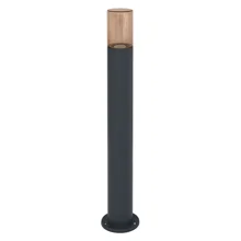 LEDVANCE column light. EnduraC Pipe 1xE27 IP44 80cm amber/dark grey