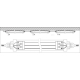 LEDVANCE damp proof batten LED DAMPPROOF.CO 23W 2600lm/830 IP66 50Y ;1290mm