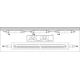 LEDVANCE damp proof batten LED DAMPPROOF.SP 30W 2800lm/840 IP67 80Y ;1344mm