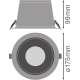 LEDVANCE downlight LED BIOLUX.HCL 21W 2200lm/927-965 IP20 70Y; white DALI