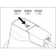 LEDVANCE downlight LED COMF. 18W 1620lm/3CCT IP54 50Y ;diam.172mm