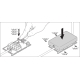 LEDVANCE downlight LED PFM.UGR19 21W 2500lm/840 IP54 60Y; dia.220mm