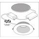 LEDVANCE downlight LED PFM.UGR19 21W 2500lm/840 IP54 60Y; dia.220mm