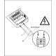 LEDVANCE downlight LED SP.CBO.ADJ 5.5W 600lm/827-40 IP65 50Y; white