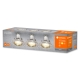 LEDVANCE downlight LED SP.SET. 2.6W 230lm/827 IP20 25Y; nickel set-3pcs