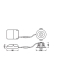 LEDVANCE downlight LED SPOT ADJ 8W 680lm/930/36° IP20 50Y ; white