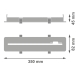 LEDVANCE EM EXIT RECESSED KIT LEDV