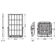 LEDVANCE ENDURA FL SPLIT SOL SEN 30W 840 RC