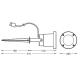 LEDVANCE ENDURA HYBRID NAUT SPIKE 2W BK