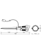 LEDVANCE ENDURA HYBRID SPOT SPIKE 1W BK
