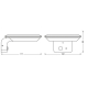 LEDVANCE ENDURA STYLE SOLAR GLOW WALL SEN830LEDV