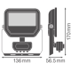 LEDVANCE FL 10 SN P 8W 1K2LM 830 PS SY100 WT