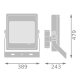 LEDVANCE FL HM LUM V 300W 757 SYM R30 LEDV