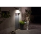 LEDVANCE flood light LED EnduraF Solar 10W 1200lm/840 IP65 black sens. rem.