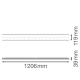 LEDVANCE LB FLEX 1500 BALL PROOF COVER LEDV