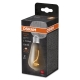 LEDVANCE LED bulb 1906 ST64 3.4W/10W E27 1800K 100lm NonDim 15Y smoke
