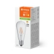 LEDVANCE LED bulb 1906 ST64 4W/40W E27 2700K 470lm NonDim 15Y clear