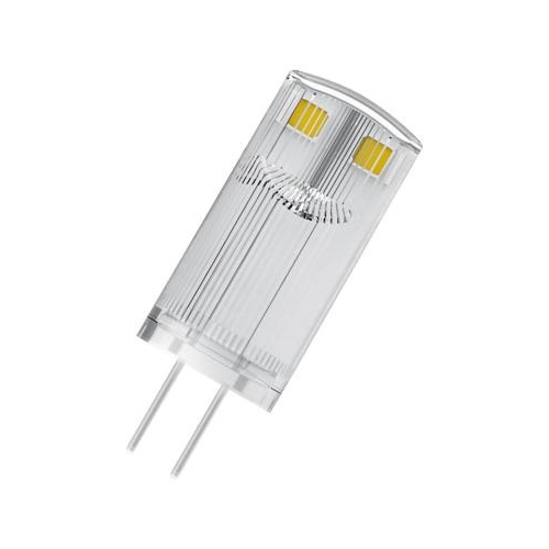 LEDVANCE LED capsule PARATHOM 0.9W/10W G4 2700K 100lm NonDim 20Y clear