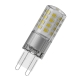 LEDVANCE LED capsule PARATHOM 4W/40W G9 2700K 470lm Dim 25Y clear