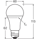 LEDVANCE LED CLA75 10W 865 FR E27 V LEDV