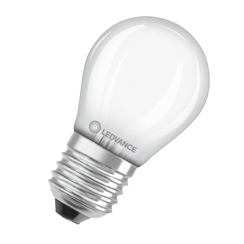 LEDVANCE LED Classic P 25 Filament Non-Dim EEA 1.2W 827 Frosted E14