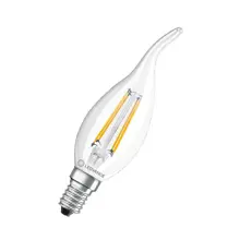 LEDVANCE LED filam.candle PFM BA35 3.4W/40W E14 2700K 470lm NonDim 15Y čirá