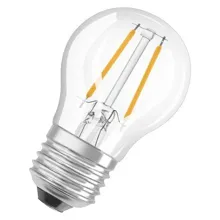 LEDVANCE LED filam.luster PFM P45 1.8W/25W E27 2700K 250lm NonDim 15Y čirá